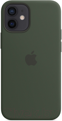 Чехол-накладка Apple Case With MagSafe для iPhone 12 Mini Cypress Green / MHKR3