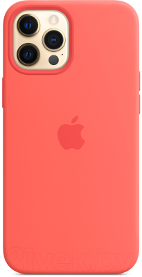 Чехол-накладка Apple Case With MagSafe для iPhone 12 Pro Max Pink Citrus / MHL93