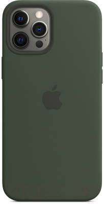 Чехол-накладка Apple Case With MagSafe для iPhone 12 Pro Max Cypress Green / MHLC3