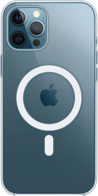 Чехол-накладка Apple Clear Case With MagSafe для iPhone 12 Pro Max / MHLN3