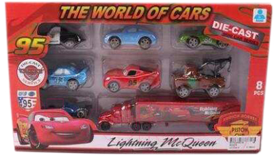 Набор игрушечных автомобилей Huada Мир автомобилей / В170-Н09018-803019