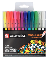 Набор гелевых ручек Sakura Pen Gelly Roll Moonlight / POXPGBMOO12 (12шт) - 