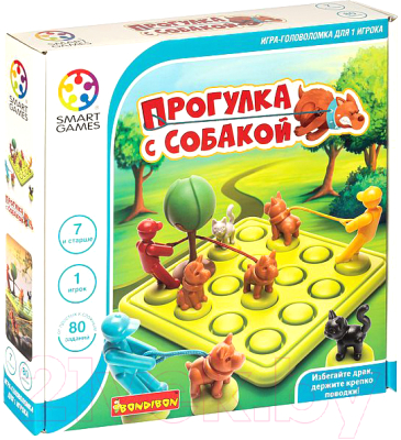 

Развивающая игра Bondibon, Прогулка с собакой / ВВ4971