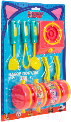 

Набор игрушечной посуды Кошечки-Собачки, 38426