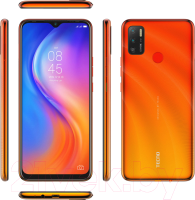 Смартфон Tecno Spark 5 Air / KD6 (Spark Orange)