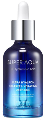 

Сыворотка для лица Missha, Super Aqua Ultra Hyalron Oil-Free Hydrating Ampoule