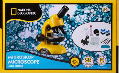 Микроскоп оптический Bresser National Geographic Biolux 40–800x / 75612