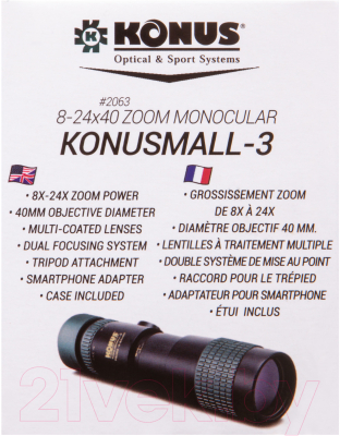 Монокуляр Konus Konusmall-3 8–24x40 / 76607