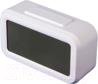 Настольные часы Bresser MyTime Duo LCD / 74602 (белый)