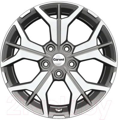 

Литой диск Carwel, Бусани 1715 Teana/X-trail 17x7" 5x114.3мм DIA 66.1мм ET 45мм AGR