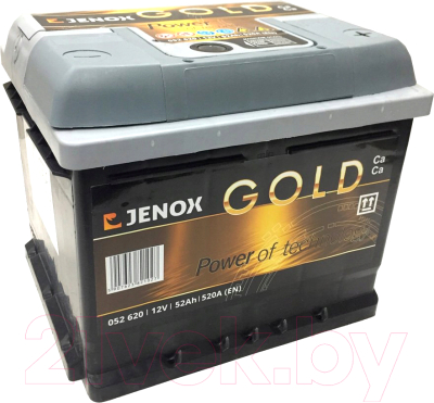 Автомобильный аккумулятор Jenox Gold R+ / 052620 (52 А/ч)