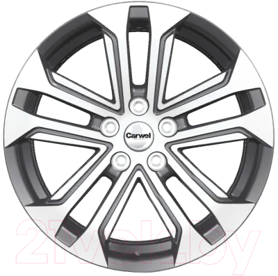 

Литой диск Carwel, Куж 1803 CX-5/Seltos 18x7" 5x114.3мм DIA 67.1мм ET 50мм GRT