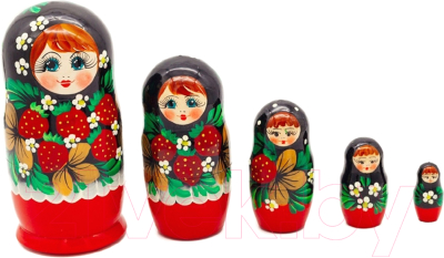 

Развивающая игрушка Нескучные игры, Матрешка 5 в 1 / 8055