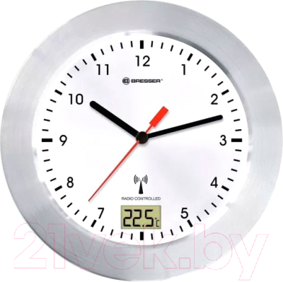 Настенные часы Bresser MyTime Bath / 73786 (белый)