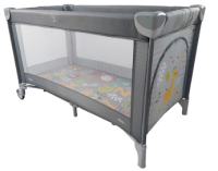 Кровать-манеж Baby Tilly Rio Plus T-1021 (Ash Grey) - 