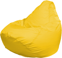 Бескаркасное кресло Flagman Груша Мега Г3.0-07 (желтый/дюспо) - 