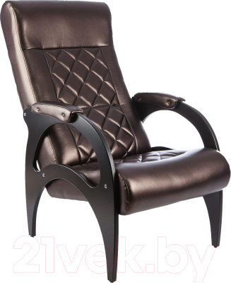 Кресло мягкое Calviano Бастион 9 (Dark Brown ромб)