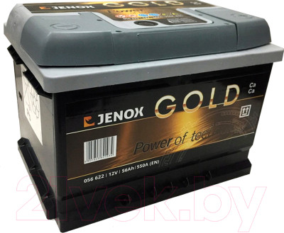 Автомобильный аккумулятор Jenox Gold R+ / 056622 (56 А/ч)