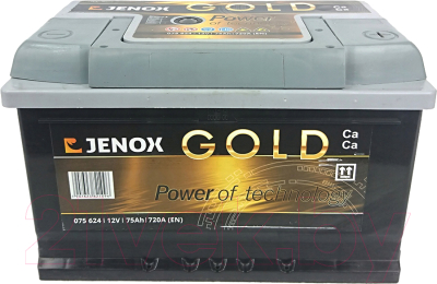 Автомобильный аккумулятор Jenox Gold R+ / 075624 (75 А/ч)