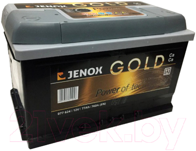 Автомобильный аккумулятор Jenox Gold R+ / 077624 (77 А/ч)