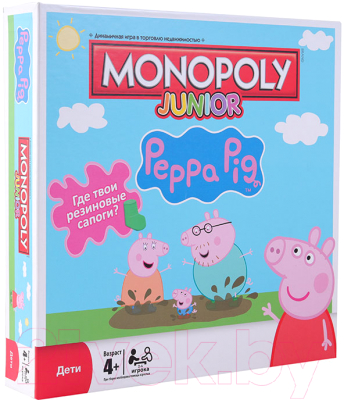 

Настольная игра Стиль Жизни, Монополия. Свинка Пеппа (Peppa Pig)