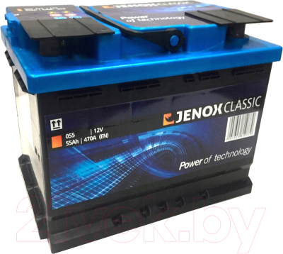 

Автомобильный аккумулятор Jenox, Classic R+ / 055614