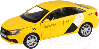 

Масштабная модель автомобиля Автопанорама, Яндекс. Такси Lada Vesta / JB1251345
