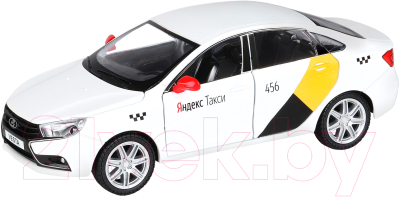 

Масштабная модель автомобиля Автопанорама, Lada Vesta. Яндекс Такси / JB1251344