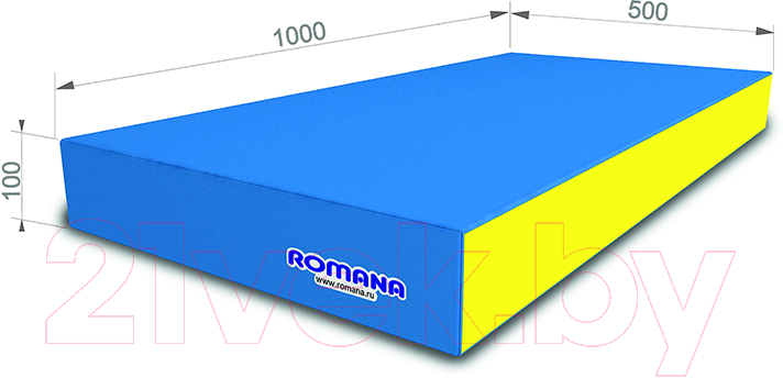 Гимнастический мат Romana 5.000.10