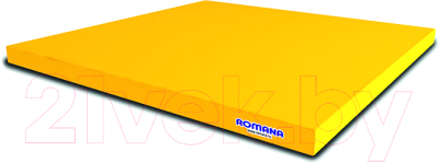 Гимнастический мат Romana Kid 5.001.06 (желтый)