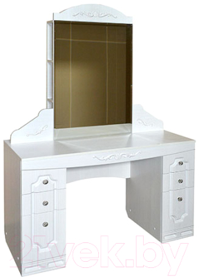 Туалетный столик Ивару Мария-Луиза 10 (бодега белый/МДФ бодега белый)