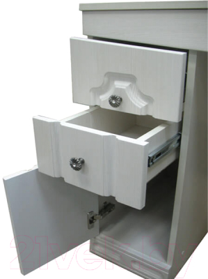 Туалетный столик Ивару Мария-Луиза 10 (бодега белый/МДФ бодега белый)