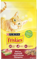 

Корм для кошек Friskies, С мясом, курицей и овощами