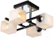Люстра Imex MD.0073-4-S Wenge+CH -