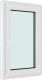Окно ПВХ Brusbox Roto Одностворчатое Поворотно-откидное правое 3 стекла (1200x800x70) - 