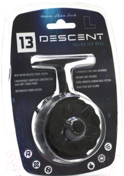 13 Fishing Descent Inline Ice Reel LEFT