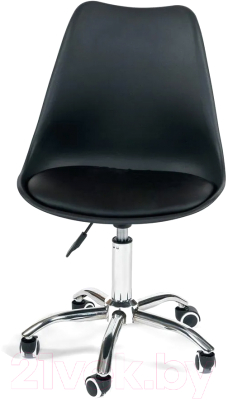 Кресло офисное Tetchair Tulip mod.106 (черный/хром)