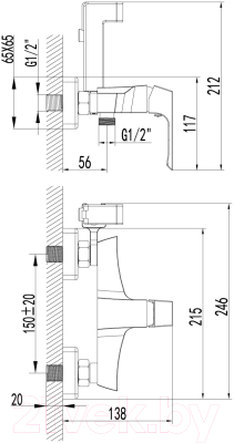 Гигиенический душ LEMARK Unit LM4518C
