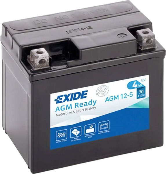 Мотоаккумулятор Exide AGM12-5