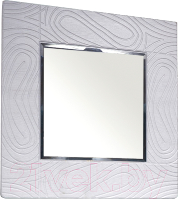 Зеркало Мебель-КМК Нимфа 0383.8 (бодега/белое серебро)