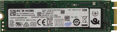 

SSD диск Intel, 545s 512GB (SSDSCKKW512G8X1)