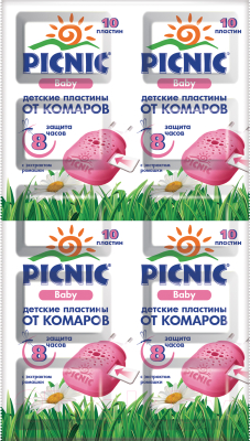 Наполнитель для фумигатора PICNIC Baby (10шт)