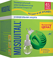 

Электрофумигатор Mosquitall, Универсальная защита от комаров 45 ночей