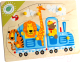 Развивающая игрушка Woody Рамка-вкладыш Поезд / 02086 - 