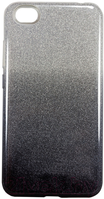 Чехол-накладка Case Brilliant Paper для Redmi 5A (серебристый/черный)