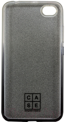 Чехол-накладка Case Brilliant Paper для Redmi 5A (серебристый/черный)