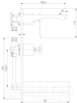 Смеситель LEMARK Contest LM5826CW