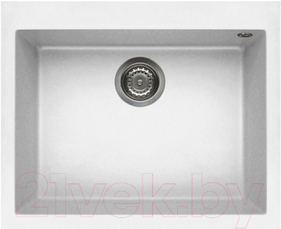 Мойка кухонная Elleci Quadra 110 Bianco Titano G68 / LGQ11068