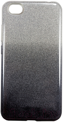 Чехол-накладка Case Brilliant Paper для Redmi Note 5 Pro (серебристый/черный)