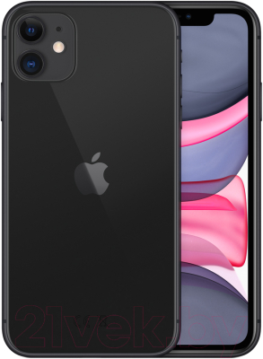 Смартфон Apple iPhone 11 256GB / MHDP3 (черный)